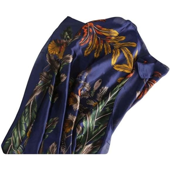 Scarfs for Women Fashion Scarves Long Satin Silk F003 - Picture 2 of 3